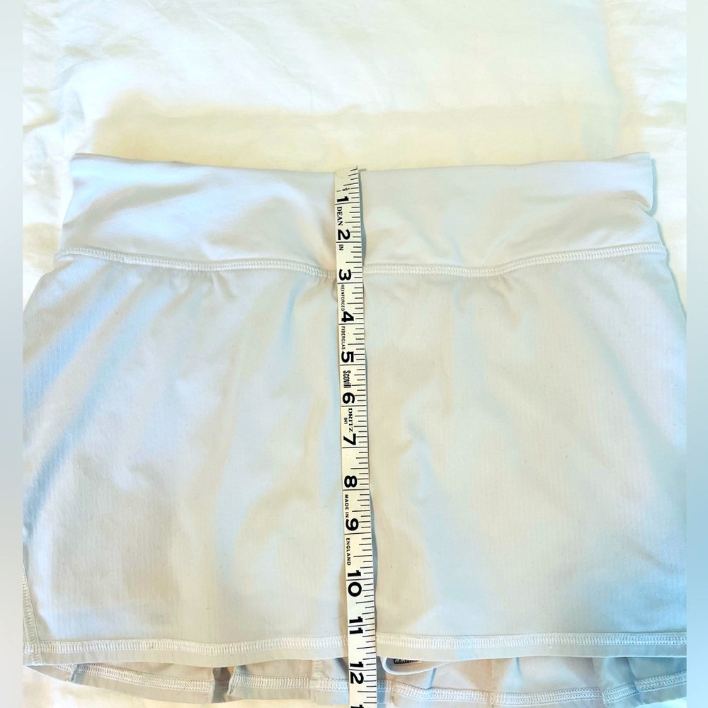 LULULEMON | White Tennis Skirt